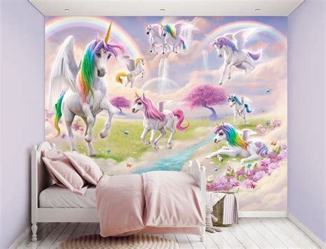 Walltastic magical unicorn wall decoration